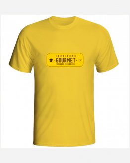 camisa aluno amarela